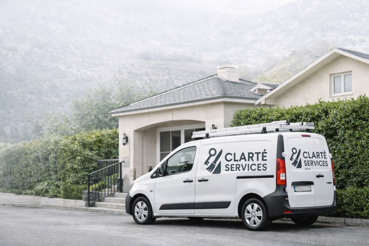 Camionnette Clarté Services